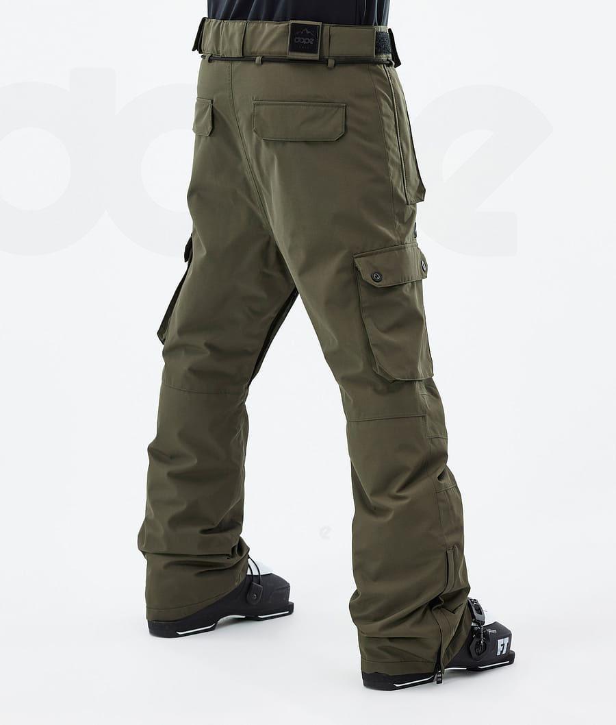 Olive Men's Dope Iconic Ski Pants | AUNB2640