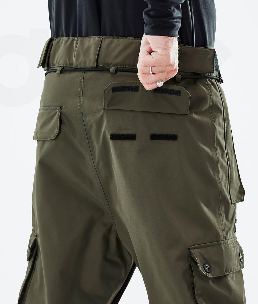 Olive Men's Dope Iconic Ski Pants | AUNB2640