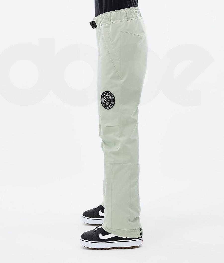 Olive Women's Dope Blizzard W Snowboard Pants | AUIS3243