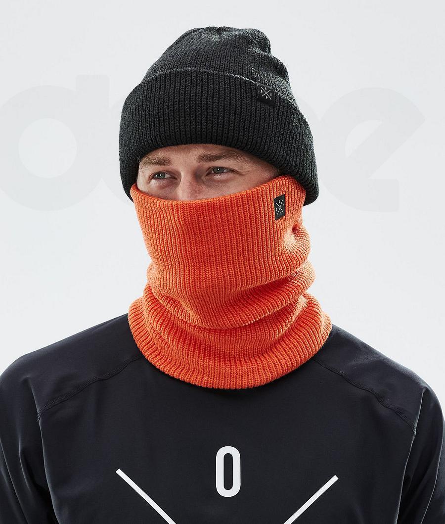 Orange Men's Dope 2X-UP Knitted Faded Face Masks | AUQZ3135