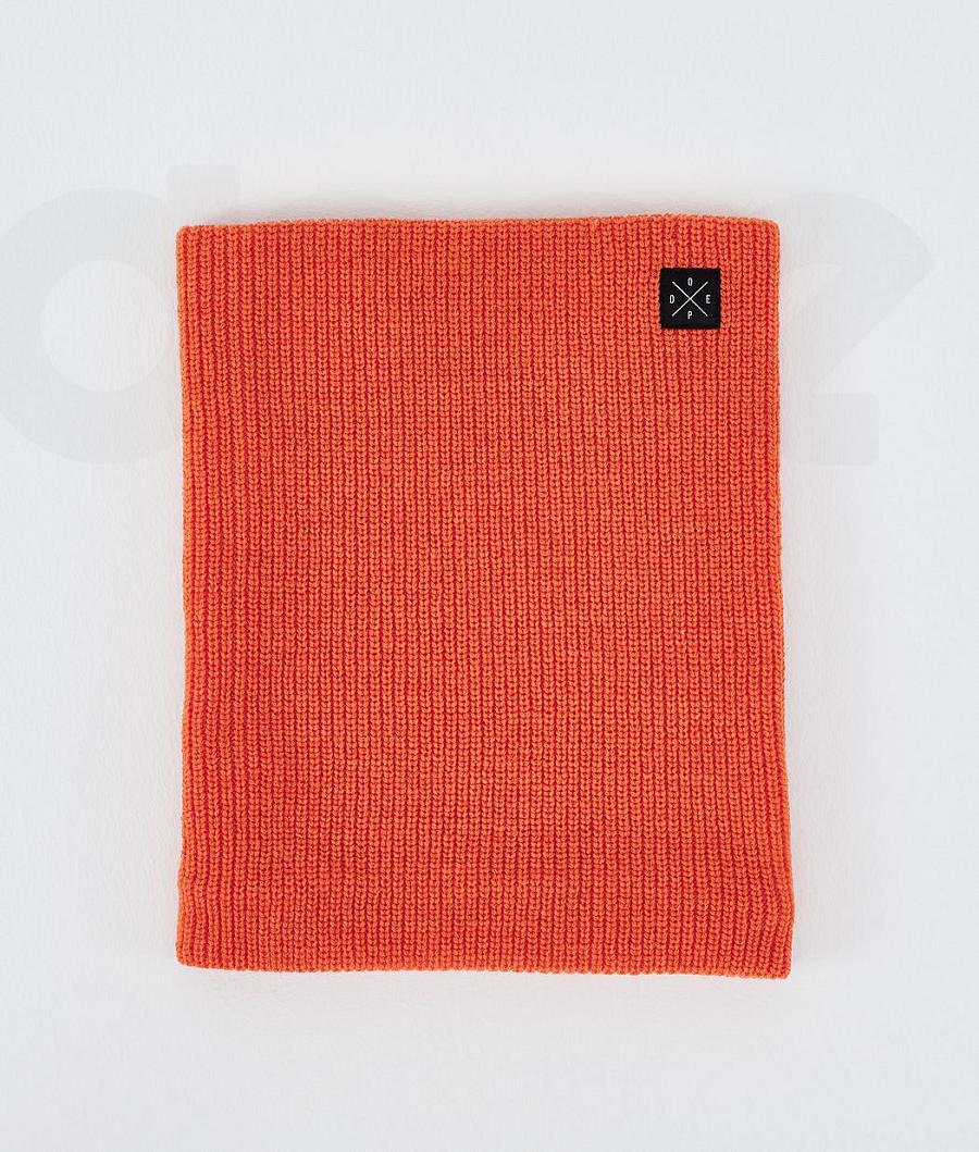 Orange Men\'s Dope 2X-UP Knitted Faded Face Masks | AUQZ3135