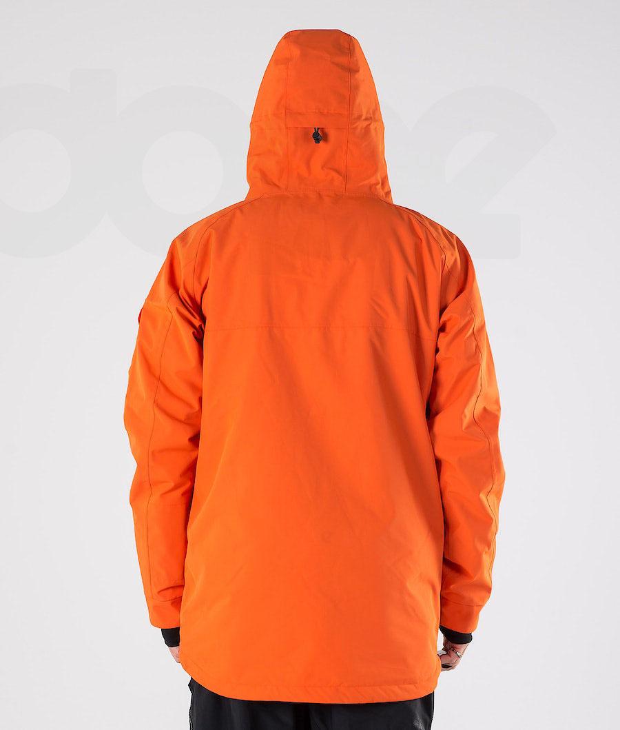 Orange Men's Dope Akin 2019 Snowboard Jackets | AUPQ2744