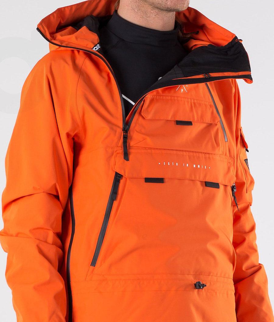 Orange Men's Dope Akin 2019 Snowboard Jackets | AUPQ2744