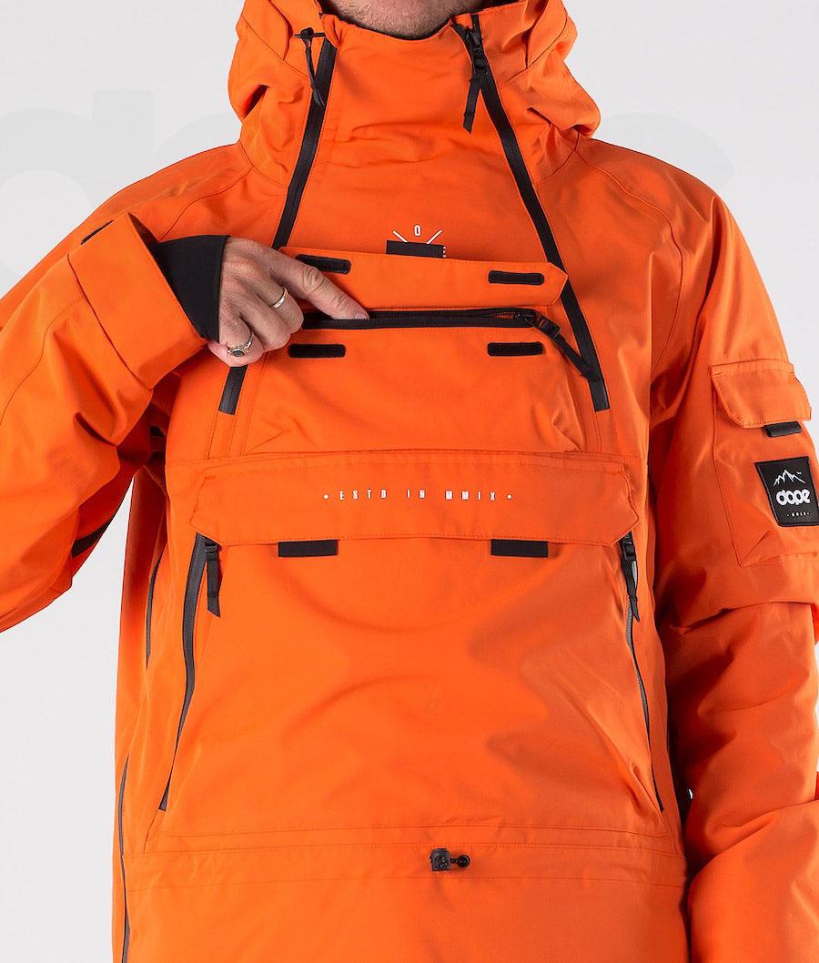 Orange Men's Dope Akin 2019 Snowboard Jackets | AUPQ2744