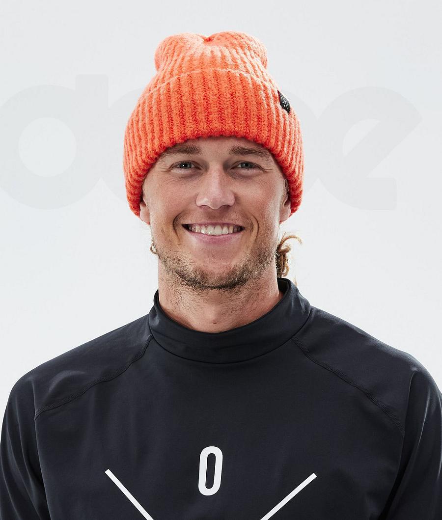 Orange Men's Dope Chunky 2021 Beanie | AUPQ3170