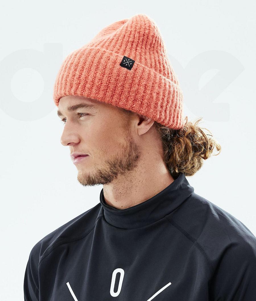 Orange Men's Dope Chunky Beanie | AUJJ3163