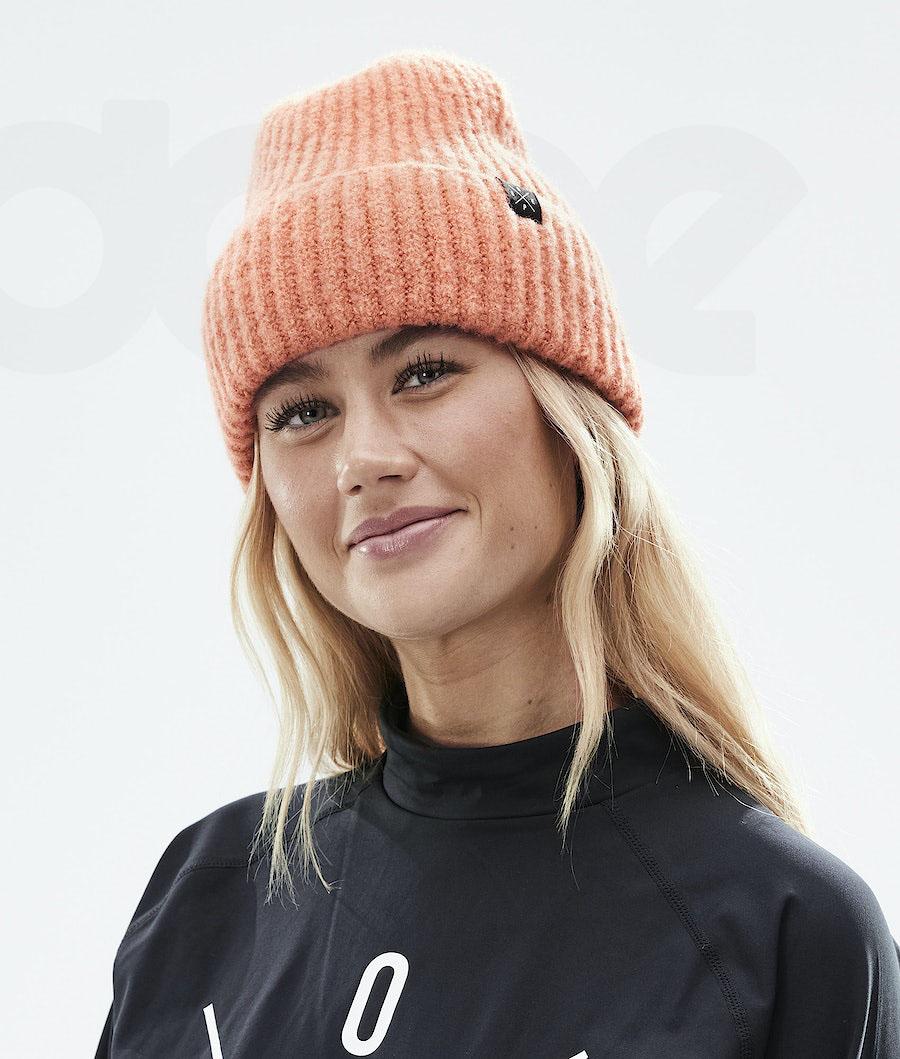 Orange Men's Dope Chunky Beanie | AUJJ3163