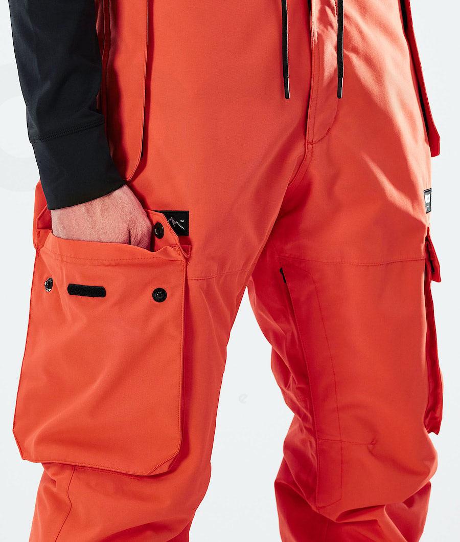 Orange Men's Dope Iconic 2021 Snowboard Pants | AUWY2584