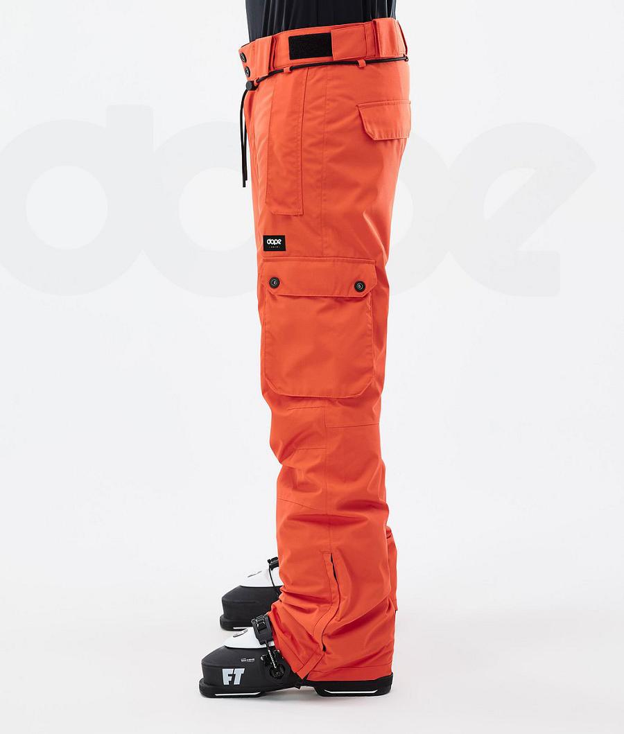 Orange Men's Dope Iconic Ski Pants | AUHK2641