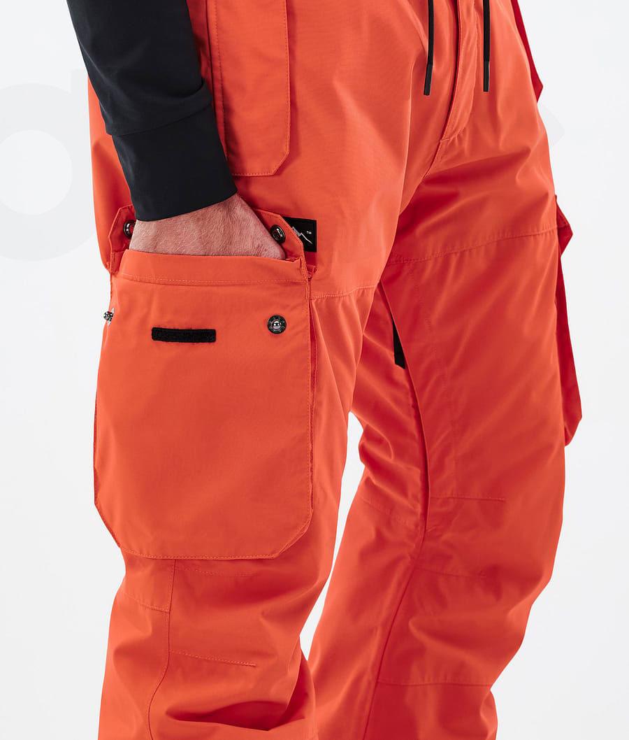 Orange Men's Dope Iconic Snowboard Pants | AUSO2574