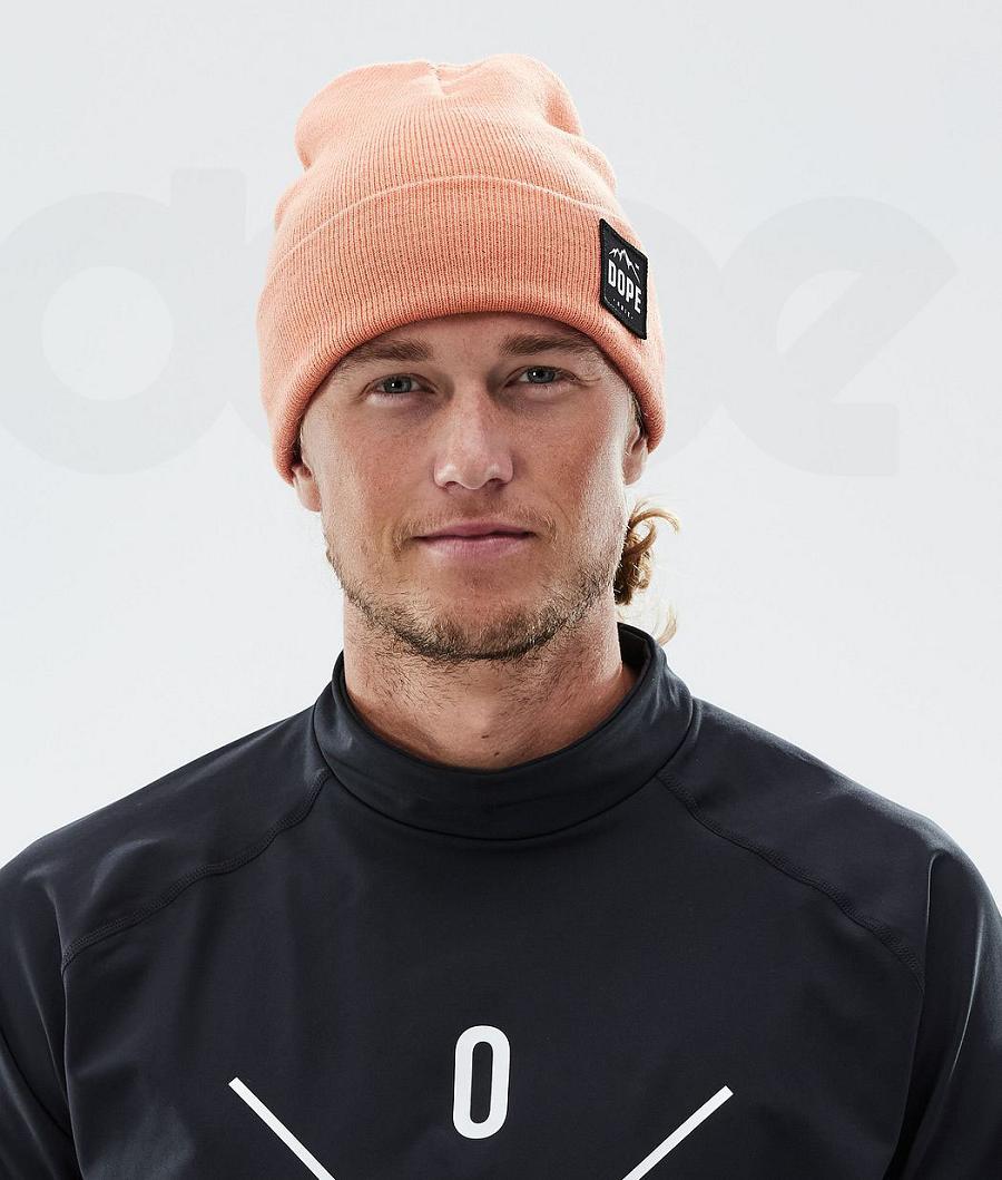 Orange Men's Dope Paradise Beanie | AUXF3185