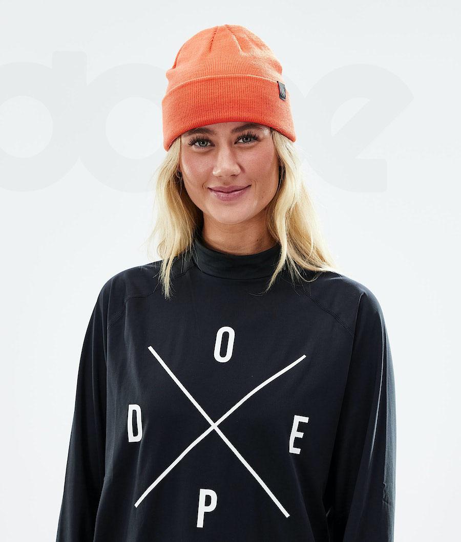 Orange Men's Dope Solitude Beanie | AUMA3207