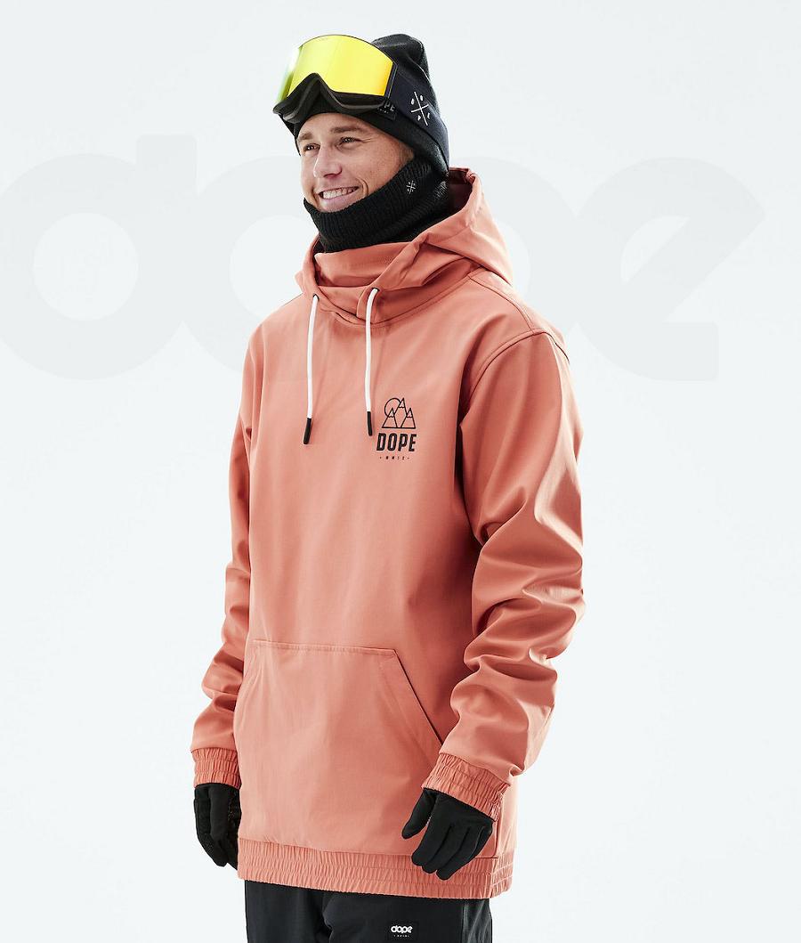 Orange Men's Dope Yeti 2021 Rise Ski Jackets | AUYU2961