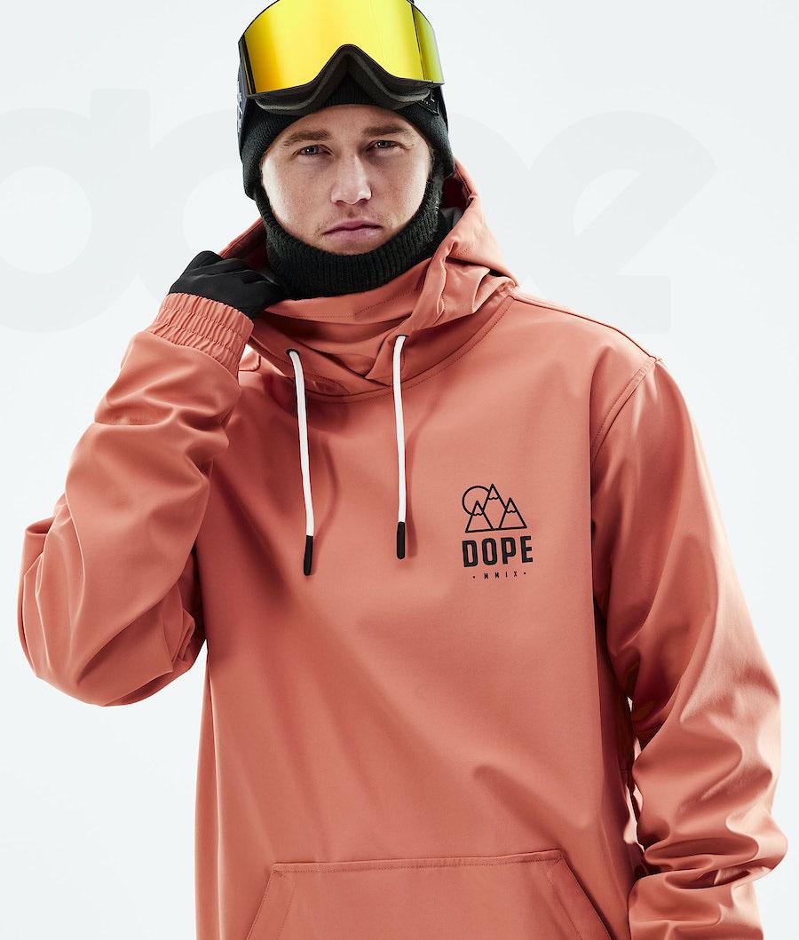 Orange Men's Dope Yeti 2021 Rise Snowboard Jackets | AUPQ2842