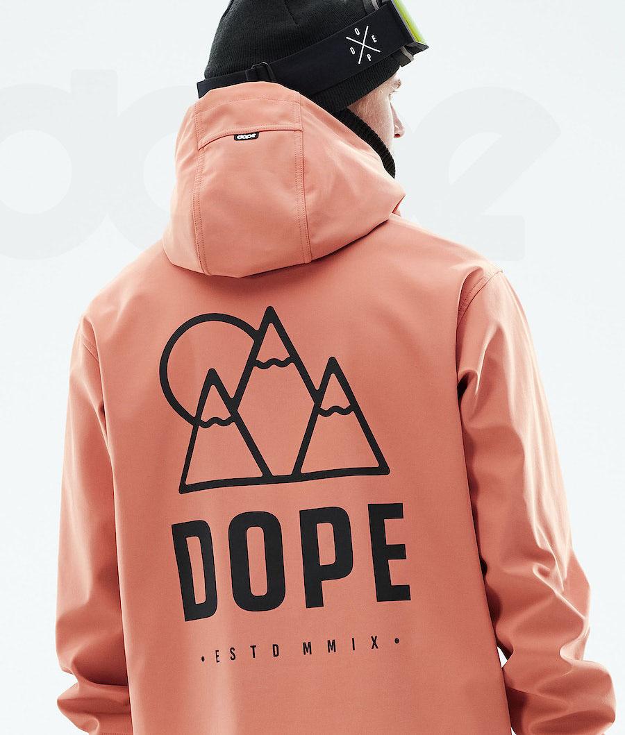 Orange Men's Dope Yeti 2021 Rise Snowboard Jackets | AUPQ2842