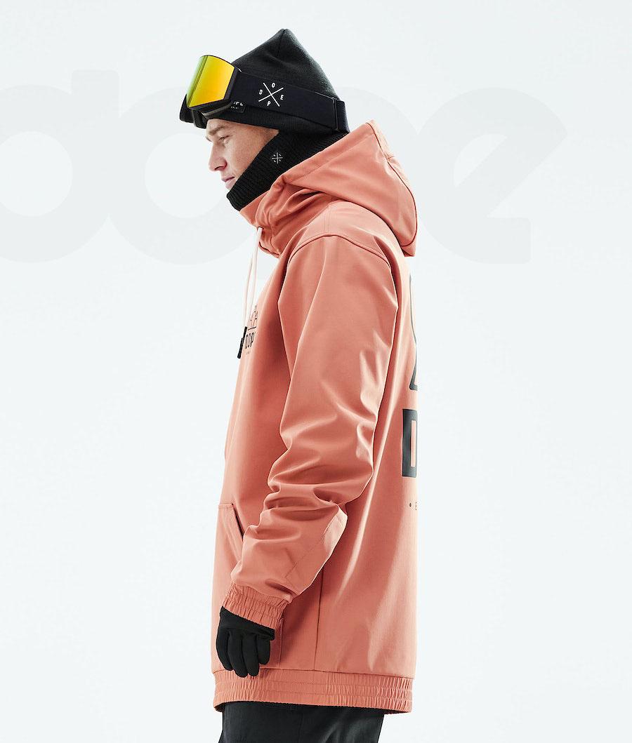 Orange Men's Dope Yeti 2021 Rise Snowboard Jackets | AUPQ2842