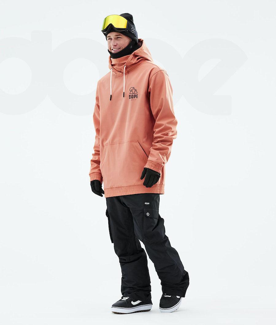 Orange Men's Dope Yeti 2021 Rise Snowboard Jackets | AUPQ2842