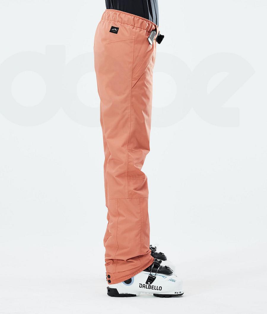 Orange Women's Dope Blizzard W 2021 Ski Pants | AUAP3311