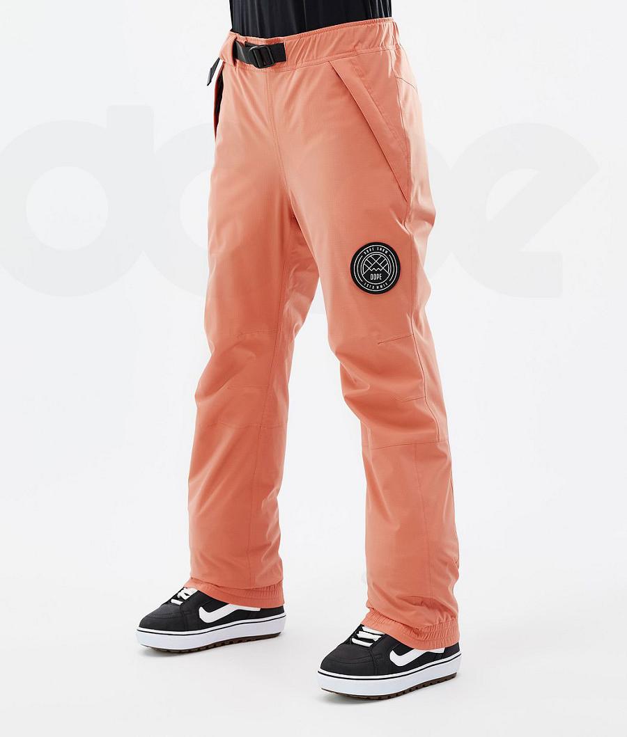 Orange Women\'s Dope Blizzard W Snowboard Pants | AUAP3240