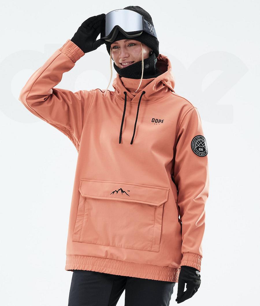 Orange Women\'s Dope Wylie W Capital Snowboard Jackets | AUSO3512