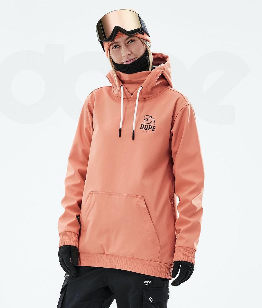 Orange Women's Dope Yeti 2021 Rise Ski Jackets | AUUT3698