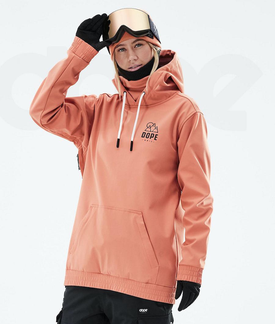 Orange Women's Dope Yeti W 2021 Rise Snowboard Jackets | AUHK3533