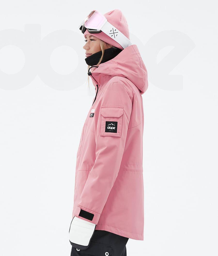 Pink / Black Women's Dope Adept W Ski Jackets | AUJJ3558