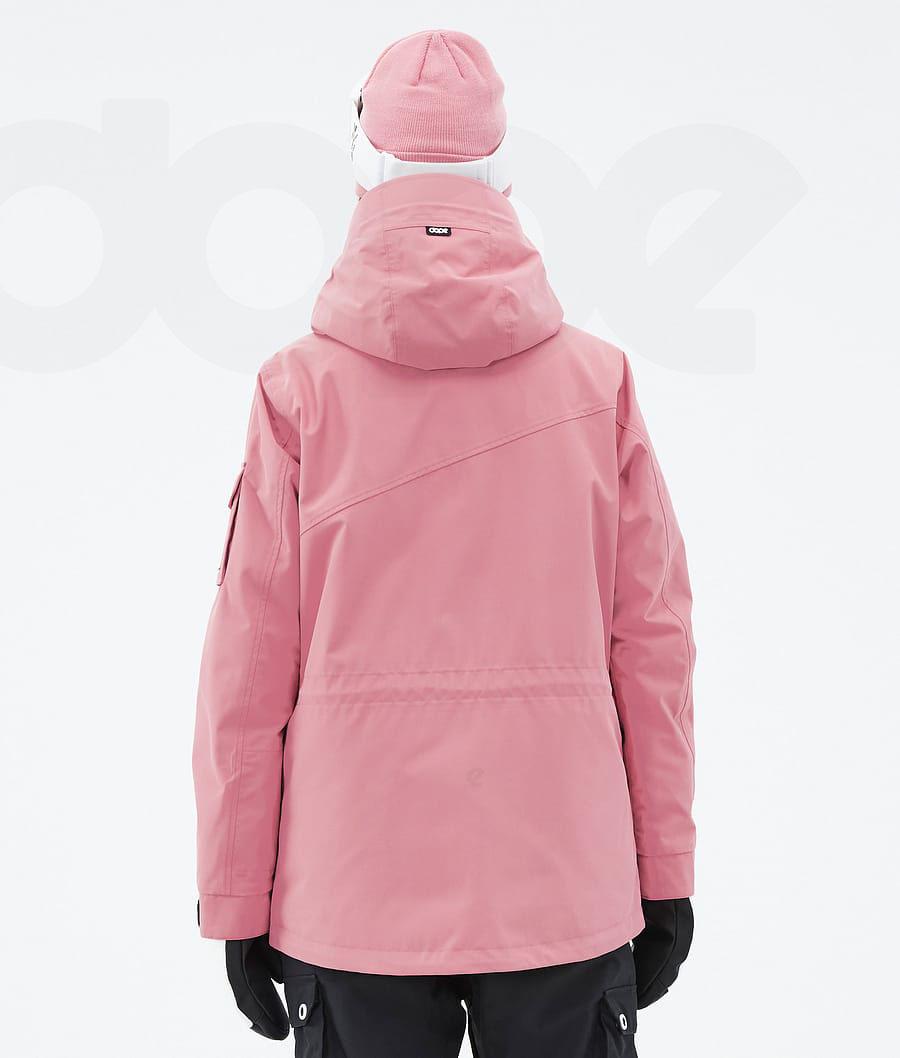 Pink / Black Women's Dope Adept W Ski Jackets | AUJJ3558