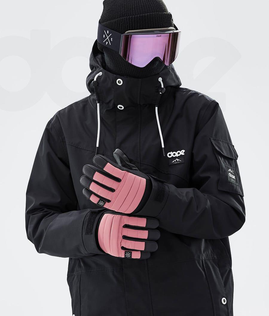 Pink Men's Dope Ace Gloves | AUWY3081