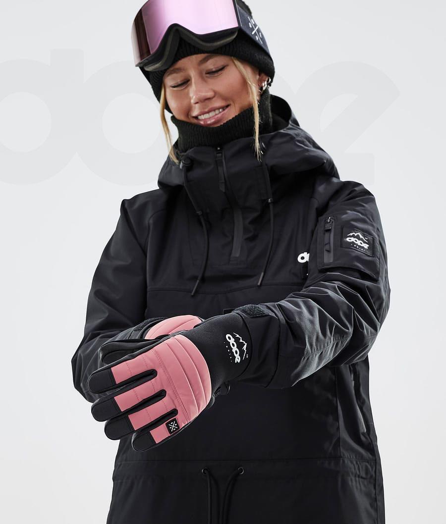 Pink Men's Dope Ace Gloves | AUWY3081