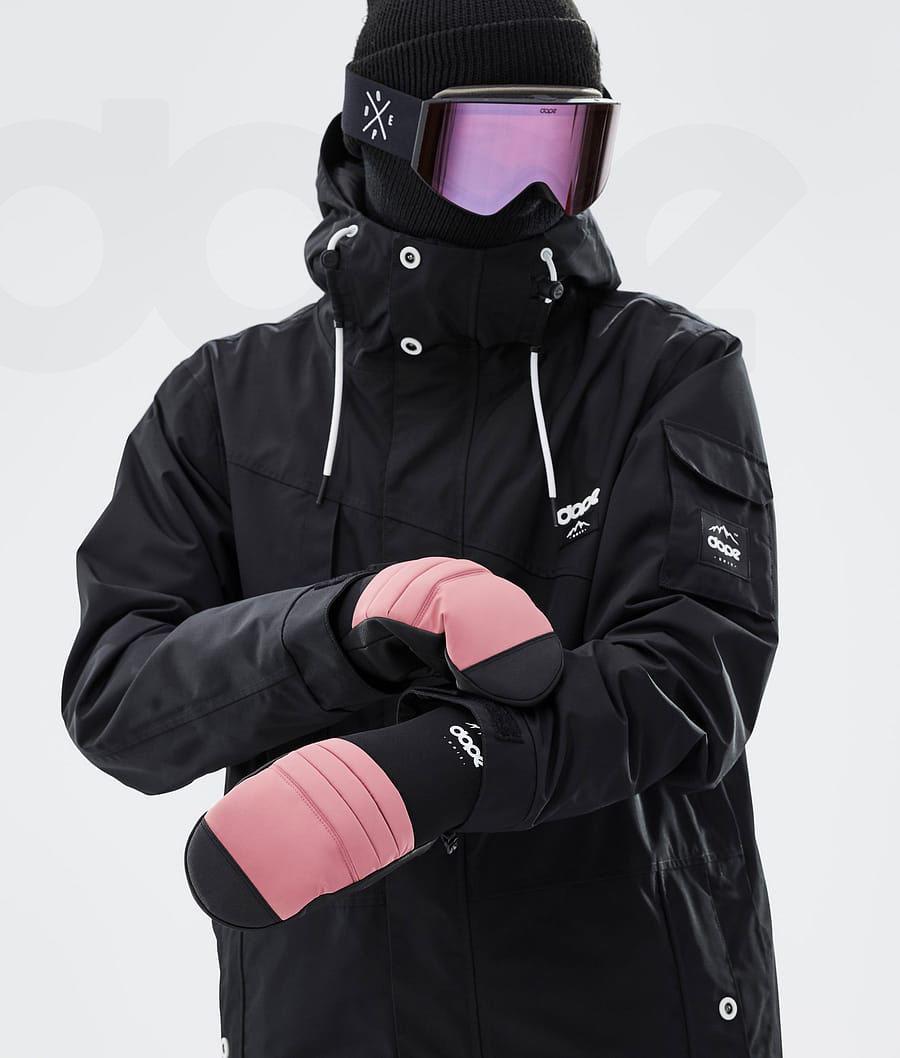 Pink Men's Dope Ace None Gloves | AUUT3102