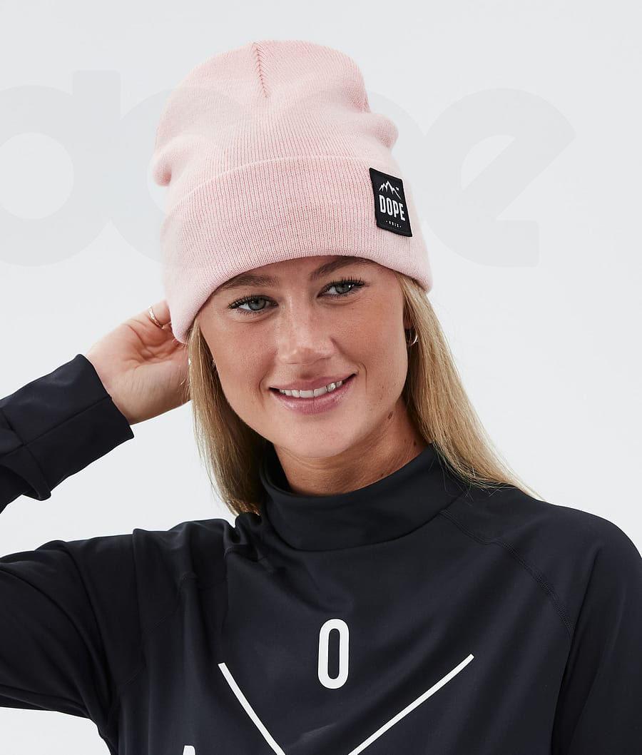 Pink Men's Dope Paradise Beanie | AUNB3181