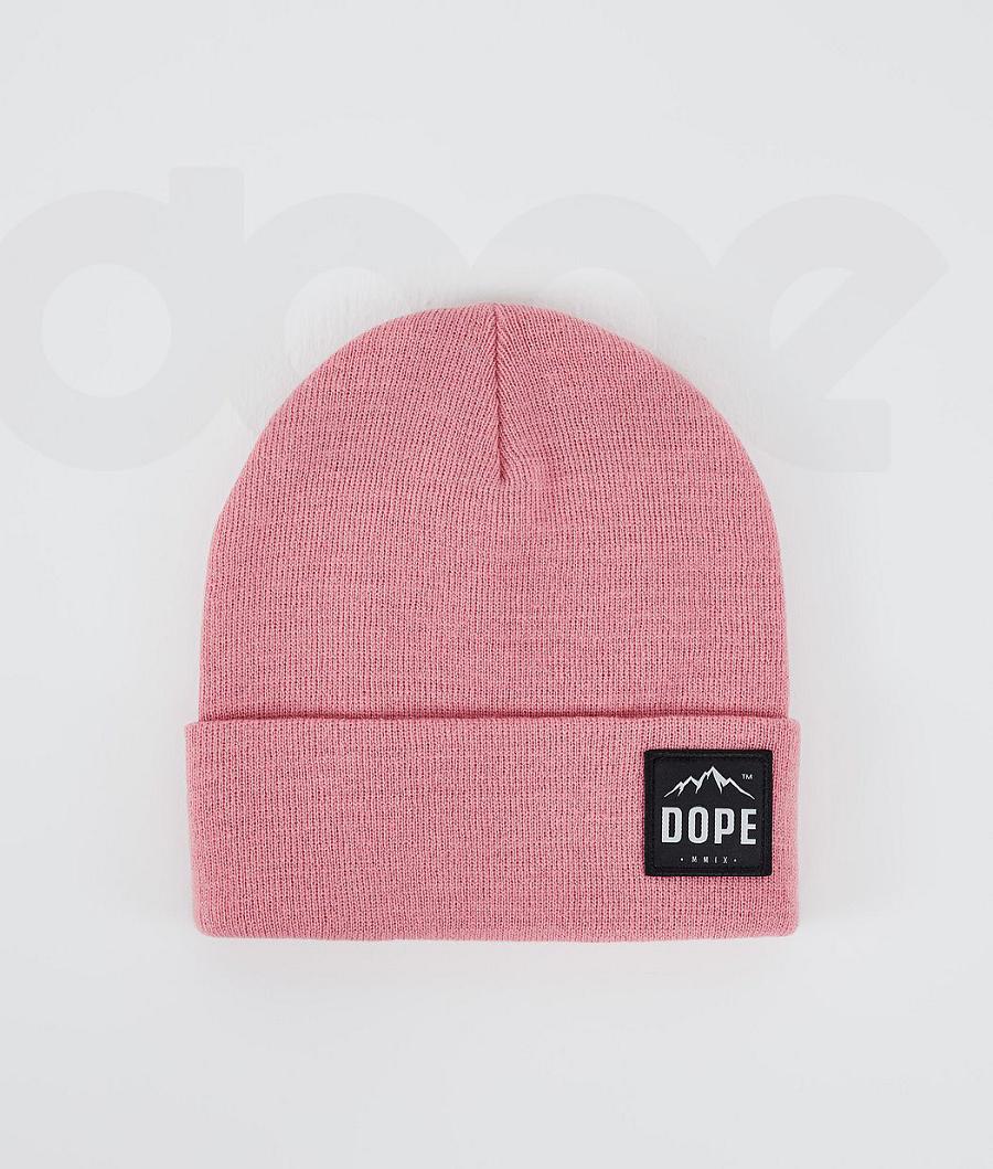 Pink Men\'s Dope Paradise Faded Beanie | AUIS3199