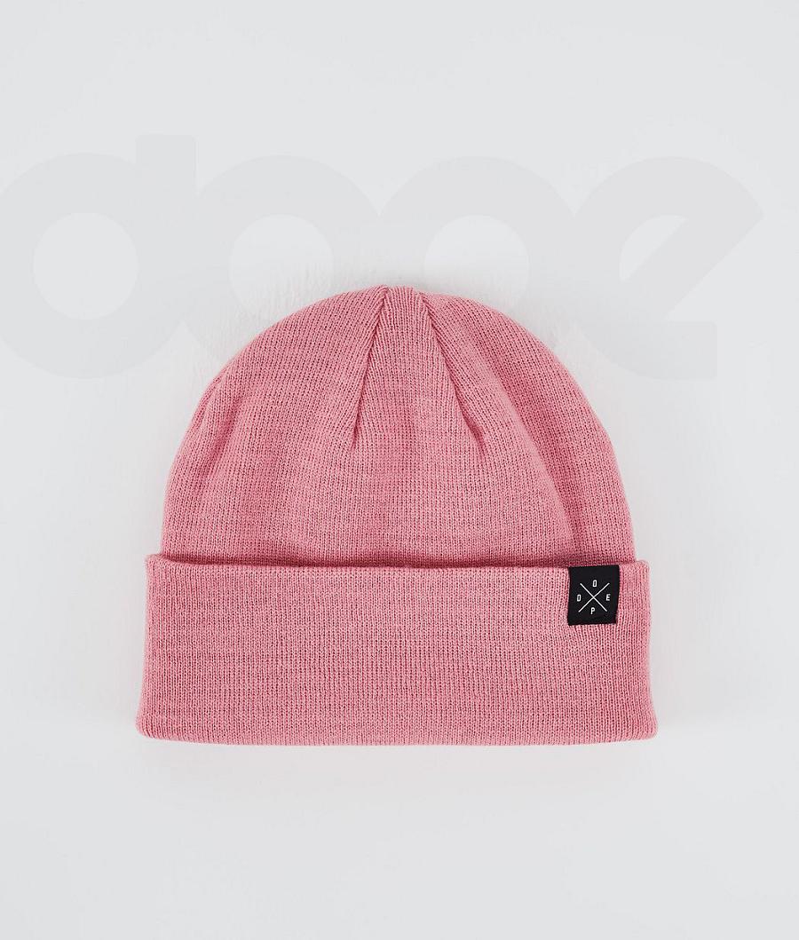 Pink Men\'s Dope Solitude Beanie | AUEX3204