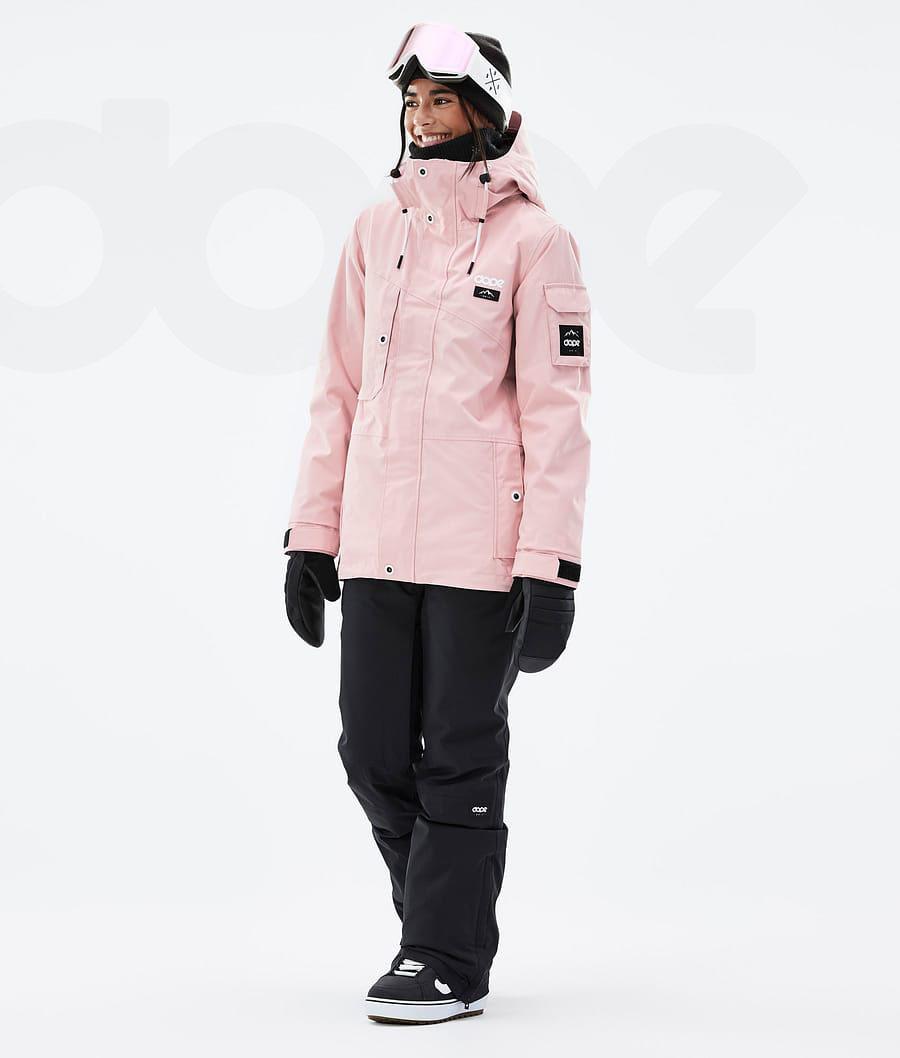 Pink Women's Dope Adept W Snowboard Jackets | AUGL3378