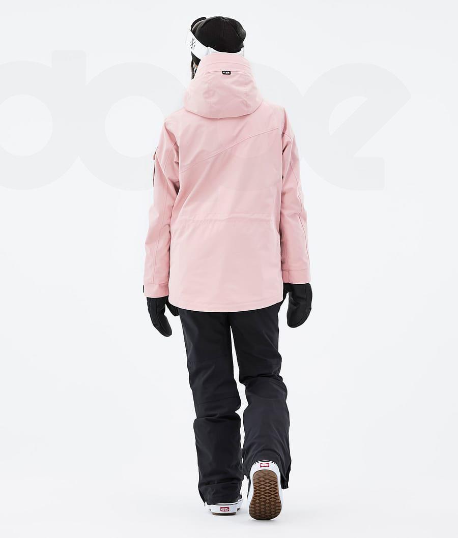 Pink Women's Dope Adept W Snowboard Jackets | AUGL3378