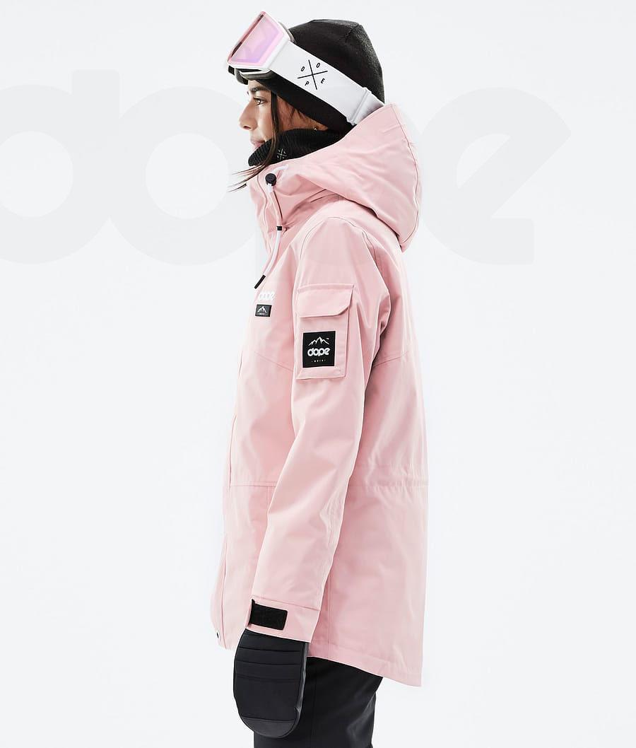 Pink Women's Dope Adept W Snowboard Jackets | AUGL3378