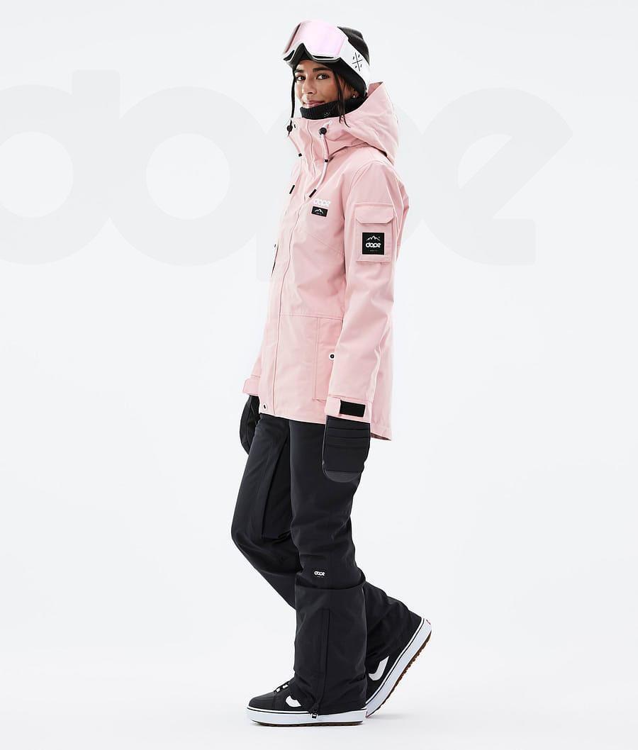 Pink Women's Dope Adept W Snowboard Jackets | AUGL3378