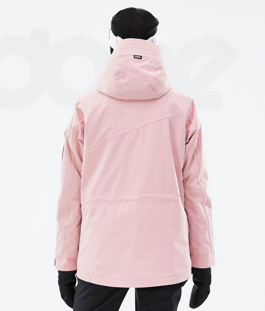 Pink Women's Dope Adept W Snowboard Jackets | AUGL3378