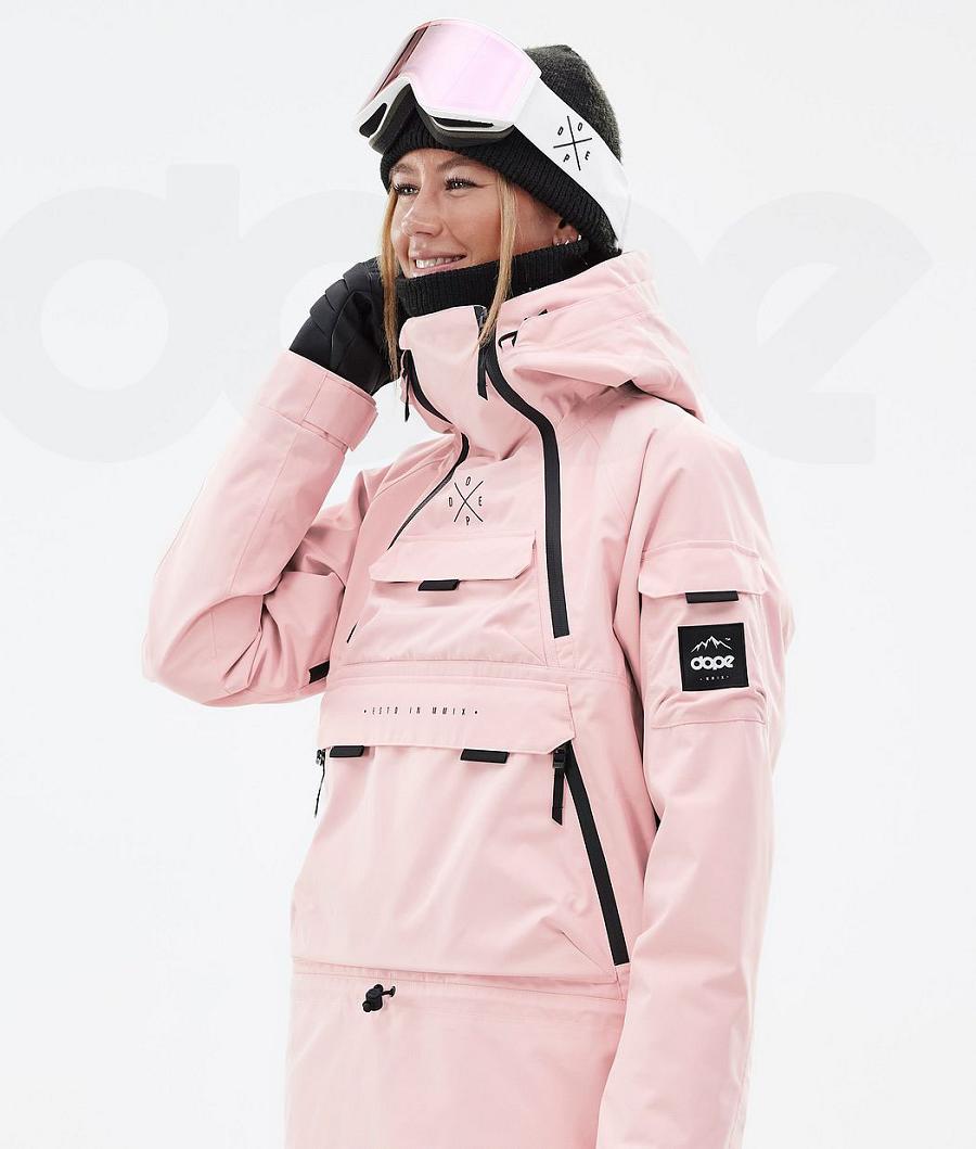 Pink Women's Dope Akin W Ski Jackets | AUDN3581