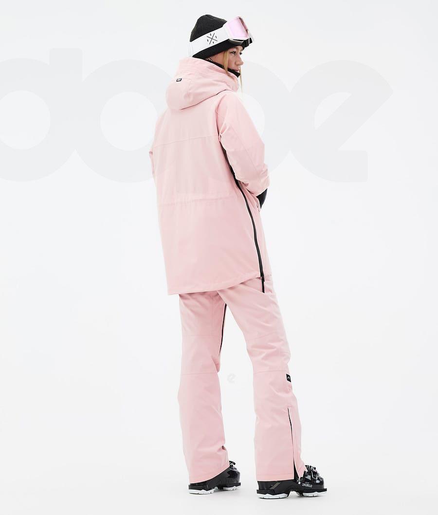 Pink Women's Dope Akin W Ski Jackets | AUDN3581