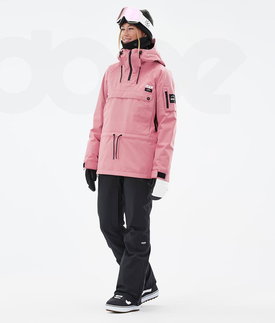 Pink Women's Dope Annok W Snowboard Jackets | AUSO3426