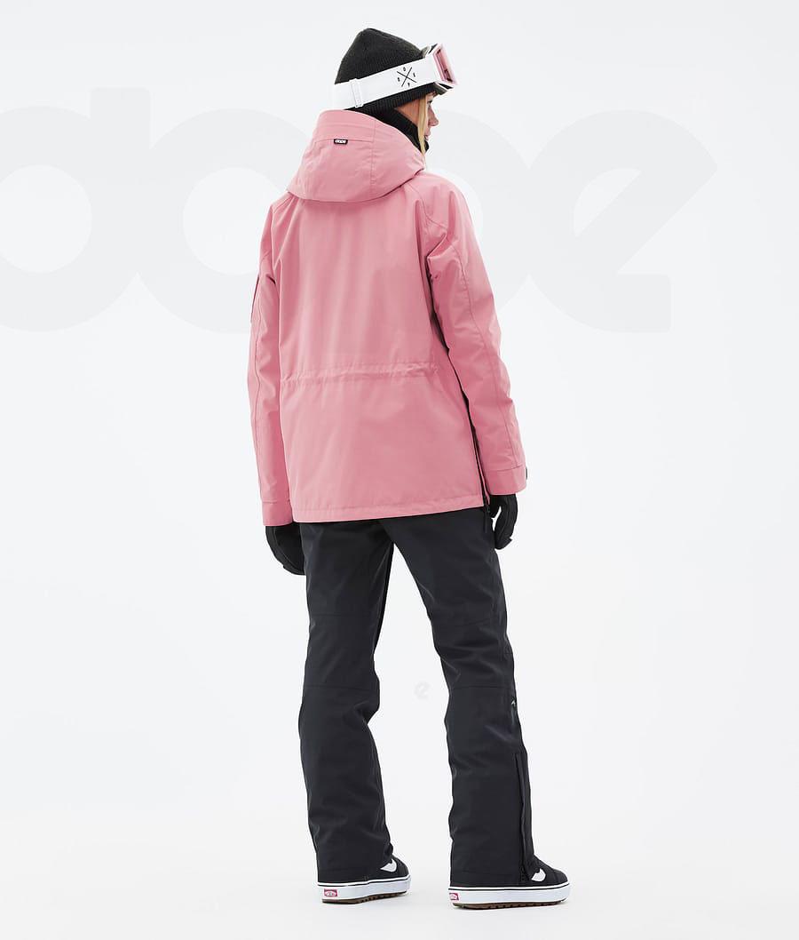 Pink Women's Dope Annok W Snowboard Jackets | AUSO3426