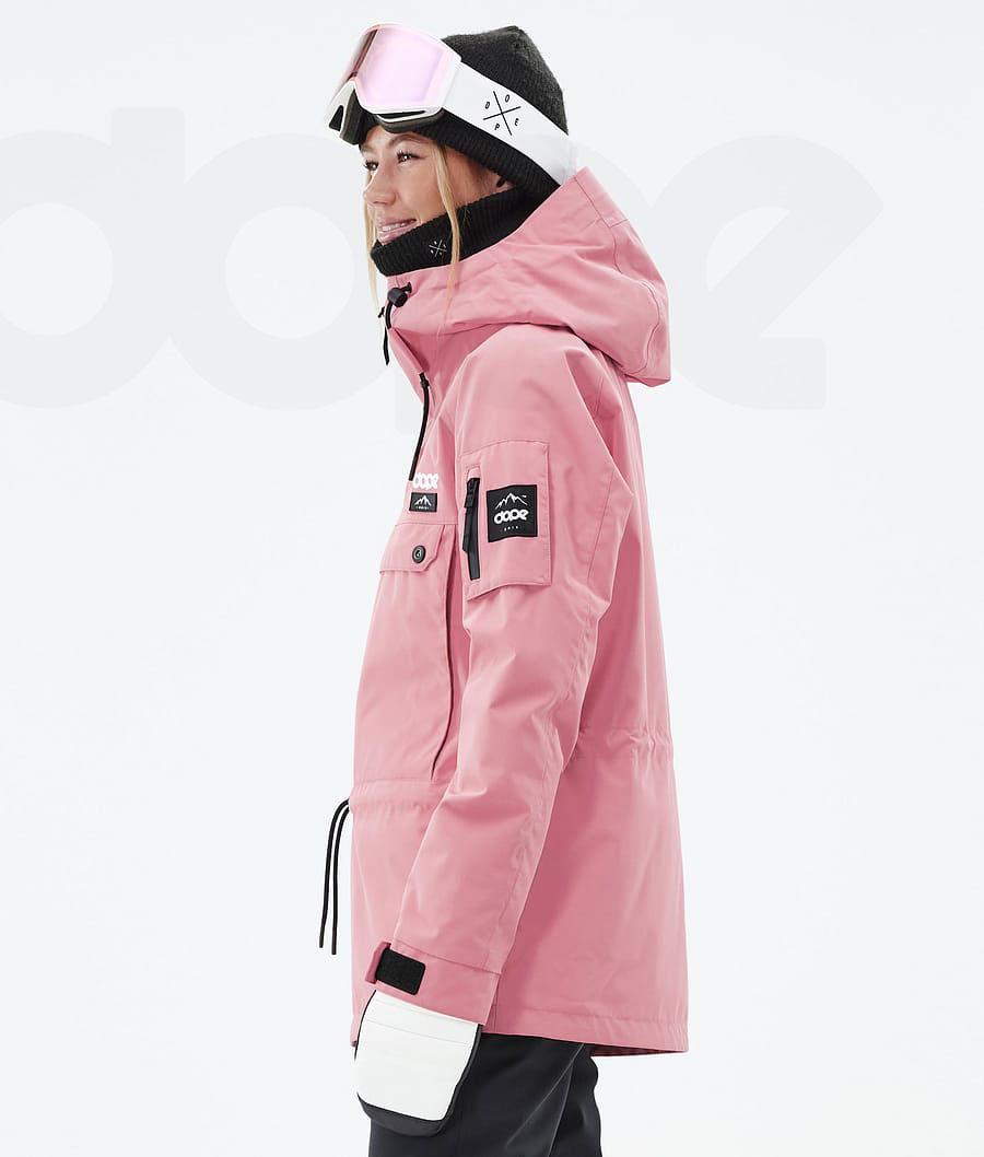 Pink Women's Dope Annok W Snowboard Jackets | AUSO3426