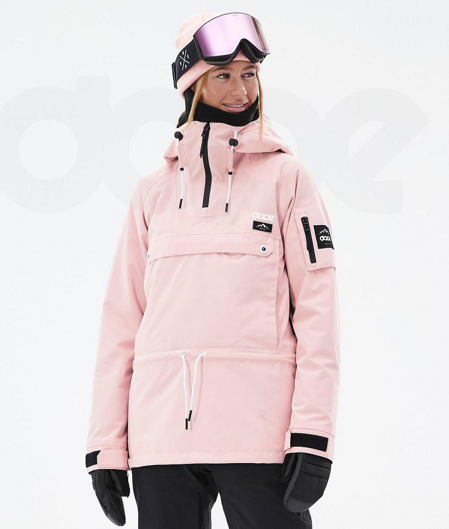 Pink Women\'s Dope Annok W Soft Snowboard Jackets | AURW3441