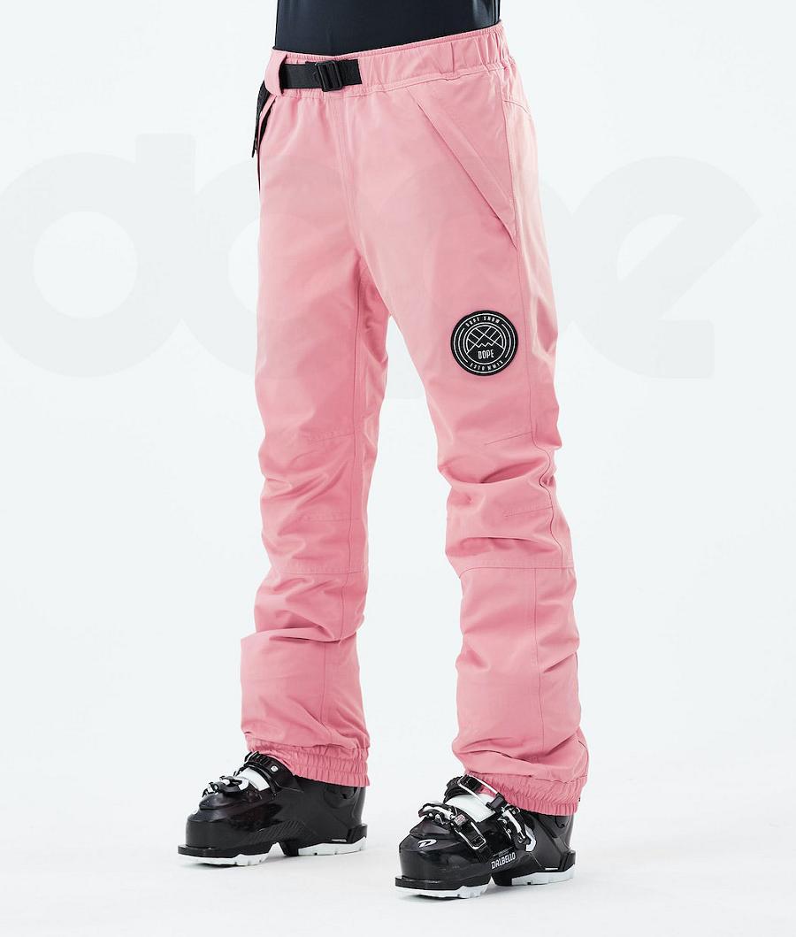 Pink Women\'s Dope Blizzard W 2021 Ski Pants | AUFM3308