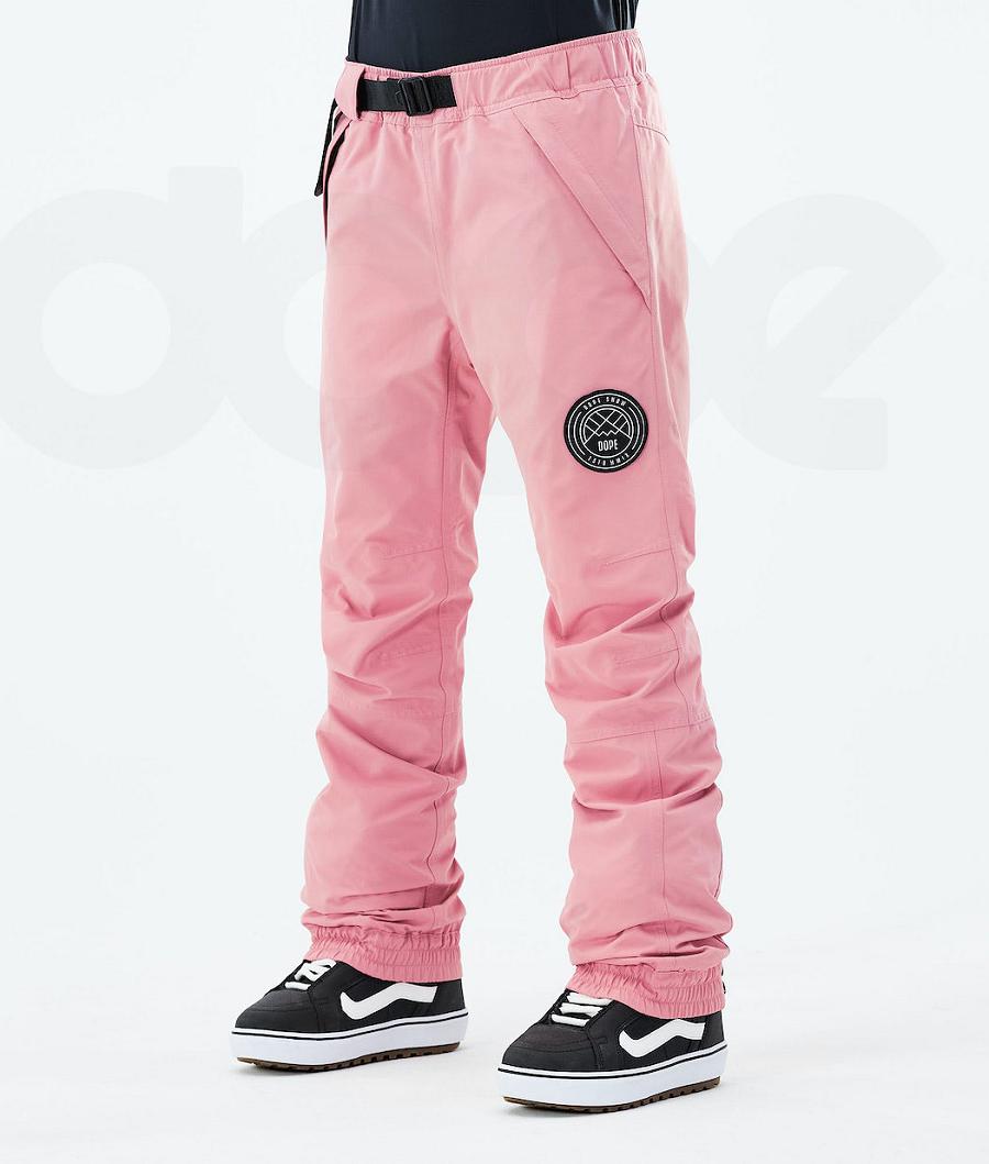 Pink Women\'s Dope Blizzard W 2021 Snowboard Pants | AUYU3245