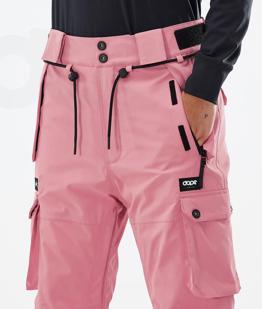 Pink Women's Dope Iconic W Snowboard Pants | AUOR3269