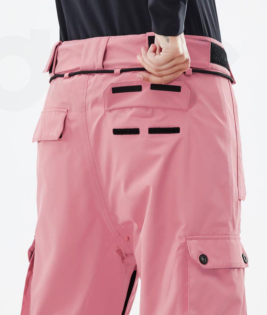 Pink Women's Dope Iconic W Snowboard Pants | AUOR3269