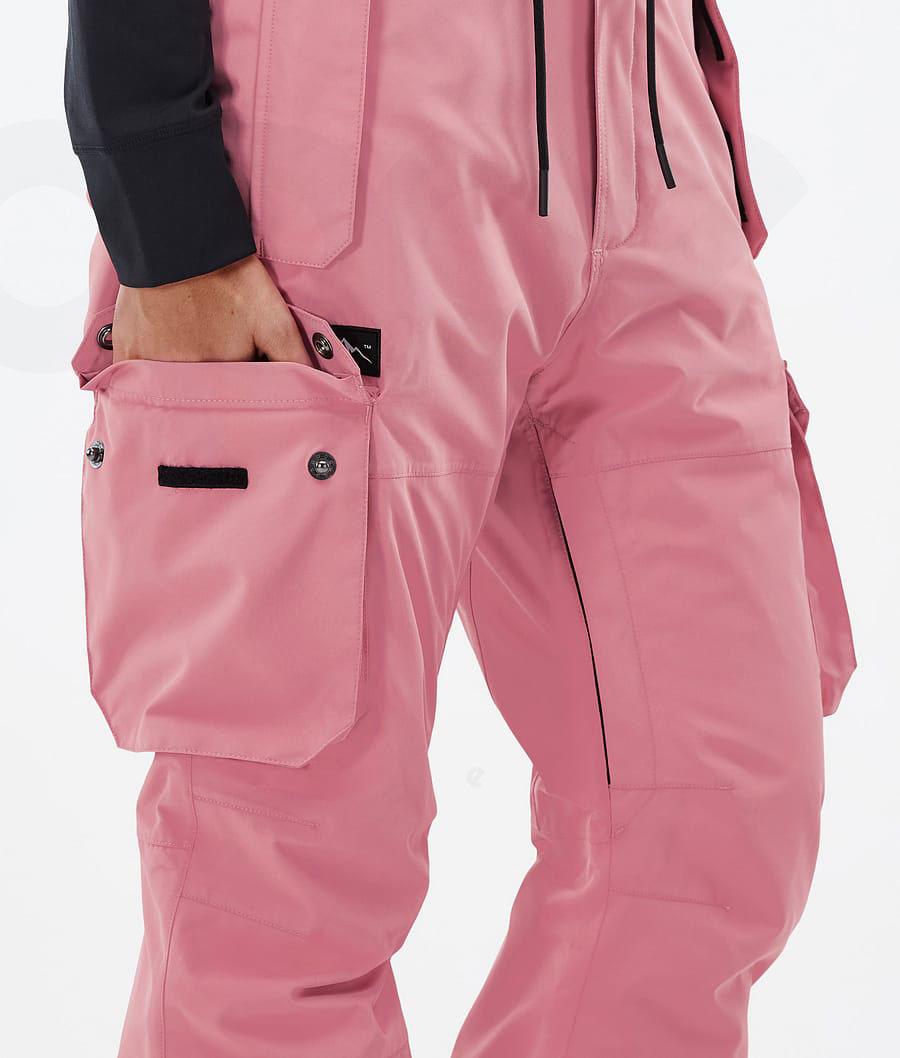 Pink Women's Dope Iconic W Snowboard Pants | AUOR3269